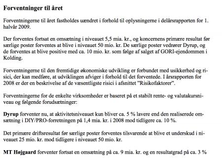 kvartalsrapport q3, TA, TA- Teknisk Analyse, MT B.CO